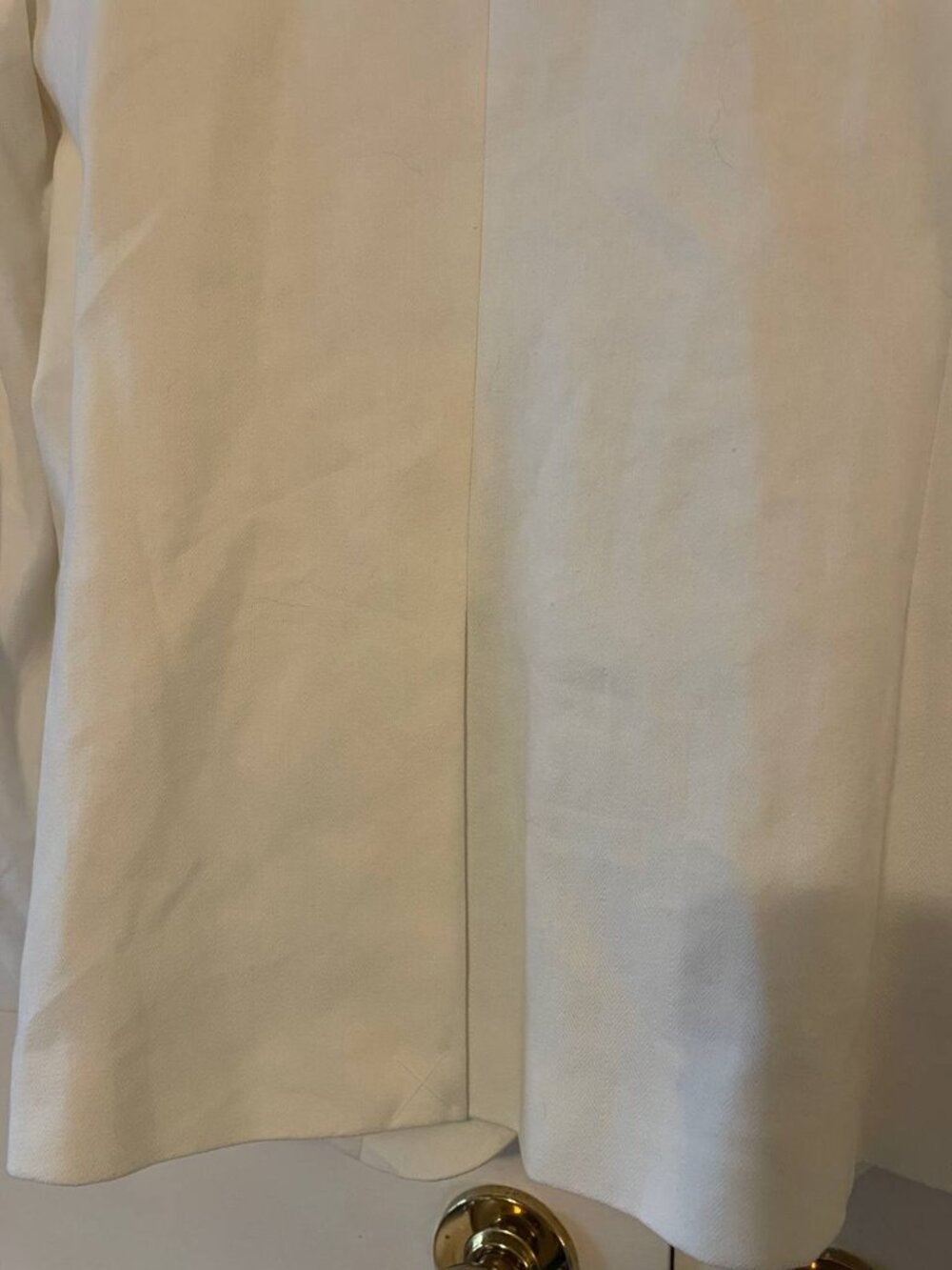 NWT Ann Taylor White Linen Blend Blazer | Quiet Luxury Classic Style - Picture 5 of 11
